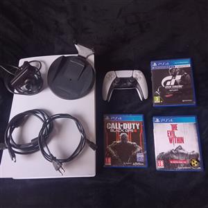 Playstation 5 with accessories