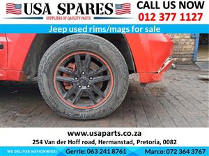 Jeep used rims/mags for sale
