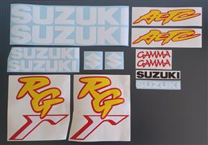 1992 Suzuki  RG 125F stickers decals kits 