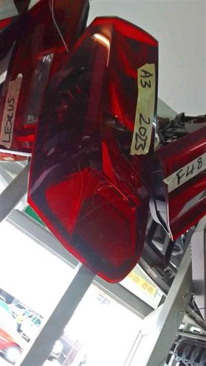 Audi A3 2023 taillights