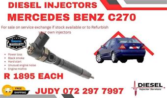 Mercedes Benz C270 Diesel injector for sale on service exchange or to recon