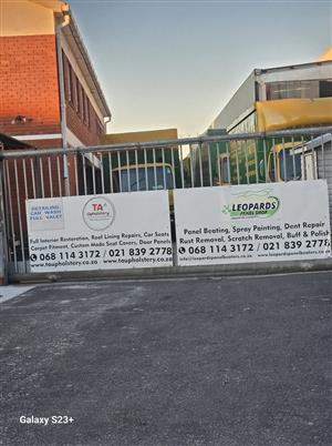   TA Upholstery & Auto Trimmers, in partnership with Leopards Panel B