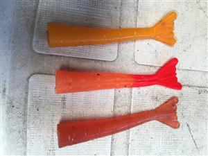 Soft plastic fishing lures - new 