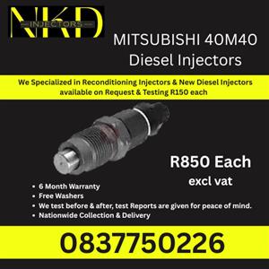 MITSUBISHI 40M40 DIESEL INJECTORS OR SALE