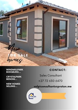 CrystalPark New Homes Selling 