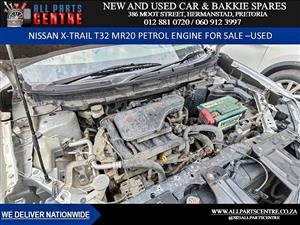 For sale: Used Nissan X-Trail T32 MR20 petrol engine - in great condition