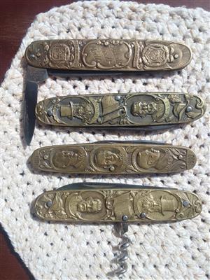 Vintage Paul. Kruger Pocket knives