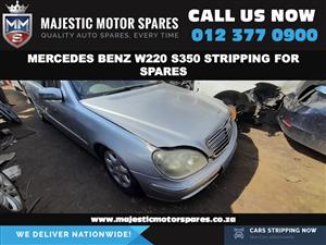 Mercedes Benz S350 W220 spares for sale
