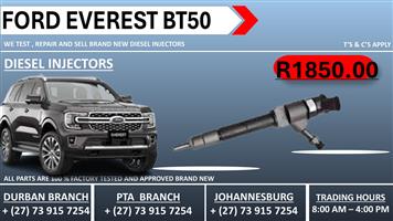 Ford Everest BT50 Diesel Injectors 