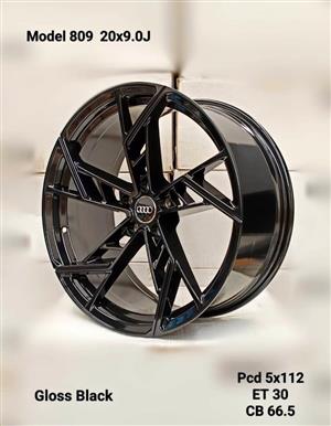 20” Audi wheels
