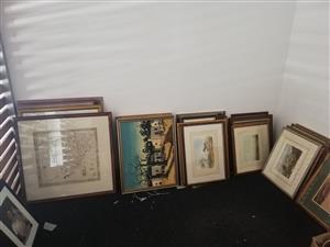 Mix Picture Frames different sizes 