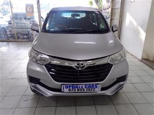 2018 TOYOTA AVANZA 1.3SX MANUAL PETROL SILVER COLOR  