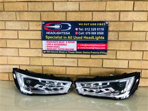 Audi A1 facelift LH and RH headlight 