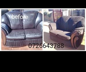 Couch reupholstering,we fix couches and sofas