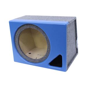 12″ Triangle Ported Single Subwoofer Enclosure (blue)