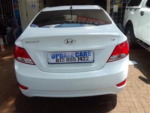 2017 HYUNDAI ACCENT 1.6 MOTION MANUAL PETROL WHITE COLOR  SPARE KEY  118.000KM 
