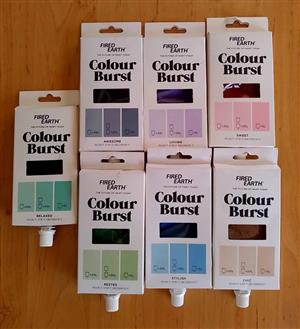 For Sale: 7x Fired Earth Colour Burst