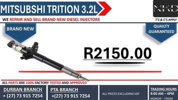 Mitsubshi Trition 3.2L Diesel Injectors 