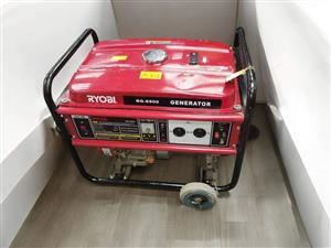 Ryobi 6.5Kva petrol generator