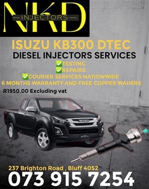 ISUZU KB300 DTEC INJECTORS FREE COPPER WASHERS 