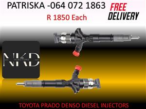 TOYOTA PRADO DIESEL INJECTORS