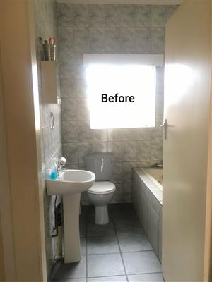 Tiling, plumbing, carpentry work, paving or any handyman/construction work