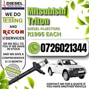 Mitsubishi Triton diesel injectors for sale