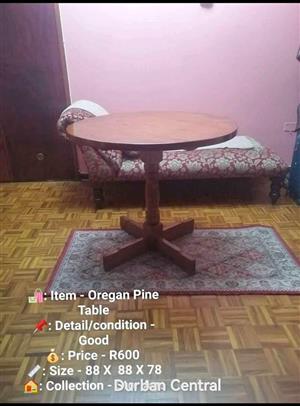 4 seater table