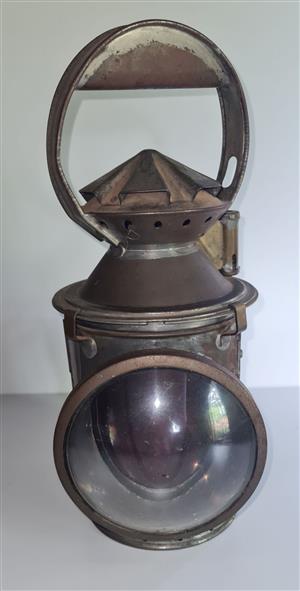 Vintage Railway Signal Lamp