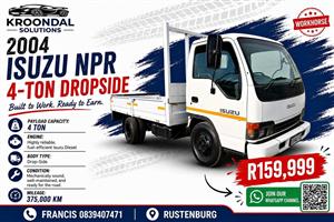 2004 Isuzu NPR 4 ton drop side