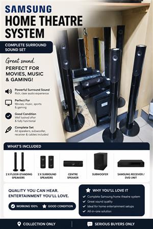 Samsung home theatre system 