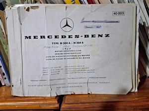 Mercedes Benz Ponton mechanical book