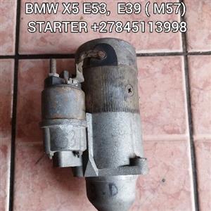 BMW X5 e53 E39  STARTER +27845113998 

Bmw  X5 e5 , 5 Series e39 M57  