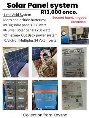 Solar panels for sale 