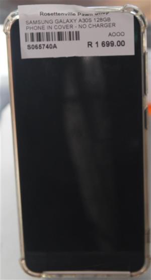 SAMSUNG GALAXY A30S 128GB PHONE IN COVER NO CHARGER S065740A