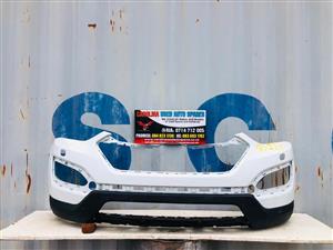 Hyundai Santa Fe front bumper with spoiler (2018-2020)