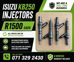 ISUZU KB250 INJECTORS FOR SALE WITH WARRANTY 