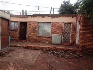 A 4 room with a big double stand for sale in Atteridgeville 
