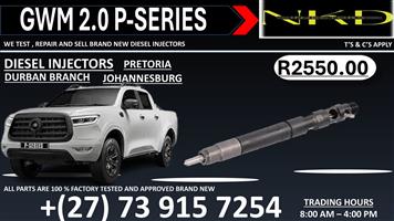 GWM 2.0L P-Series Diesel Injectors 