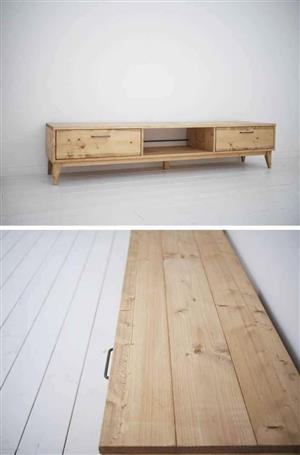 Wooden tv stand for sale