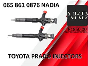 TOYOTA PRADO DIESEL INJECTORS RECONDITION OR BUY NEW
