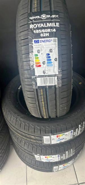 185/60/14 tyres available 