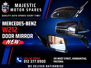 Mercedes-Benz W212 Door Mirror + BSD for Sale – New 