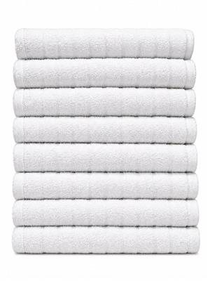 BRISTOL SUPER SOFT WHITE BATH TOWELS  500gsm