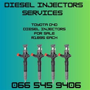 TOYOTA D4D DIESEL INJECTORS 