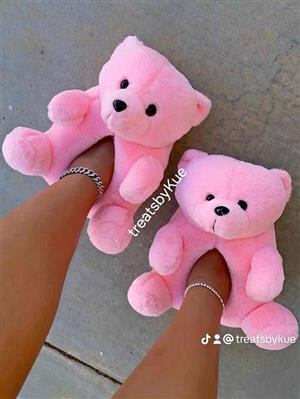 Teddy Bear Slippers