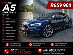 2024 Audi A5 Sportback 40 TFSI