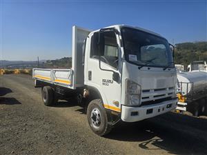 T893- 2013 ISUZU NPS300 4X4 DROPSIDE BODY TRUCK
