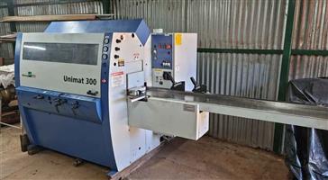 Weinig Unimat 300 5 Head Moulder