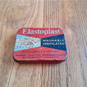 Vintage Elastoplast Tin - Retro Cool!